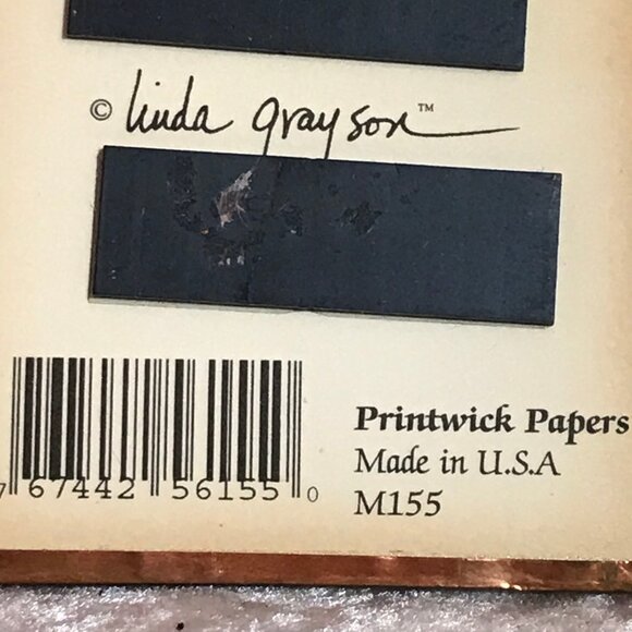 Vintage I Was Cut Out to be Rich, But I Was Sewed Up Wrong Magnet Linda Grayson - Picture 5 of 5